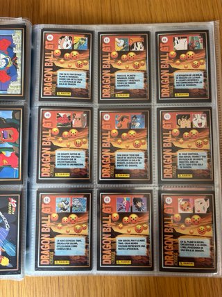 Álbum Panini Dragon Ball GT Cards Completo