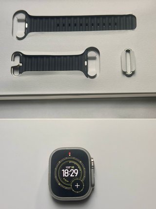 Apple Watch Ultra Plata/Azul Marino