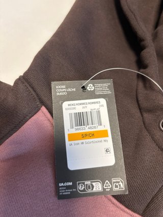 Sudadera Under Armour Hombre Talla s pero oversize