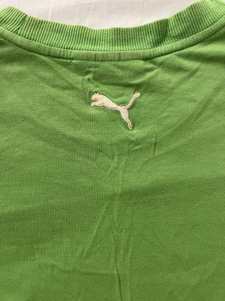 Camiseta Puma Verde( talla pequeña )
