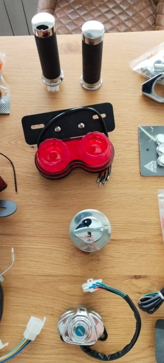 Kit Accesorios Moto Custom