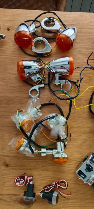 Kit Accesorios Moto Custom