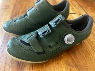 Zapatillas Shimano RX6 Verde Camuflaje casi nuevas