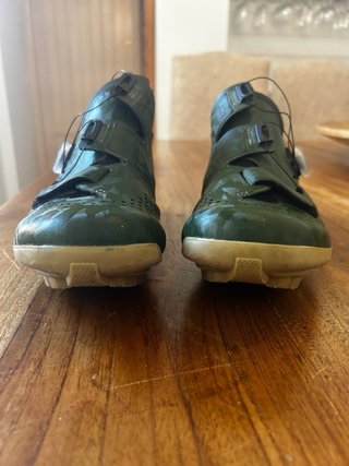 Zapatillas Shimano RX6 Verde Camuflaje casi nuevas