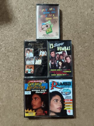 Lote 25 Casetes Rumba Flamenco Gitano