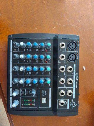Mezclador Wharfedale Pro Connect 802 USB