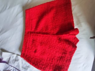 Falda Pantalón Corto Rojo
