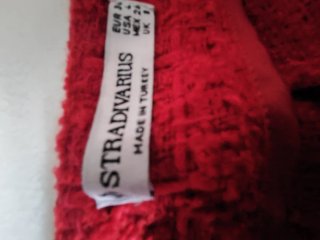 Falda Pantalón Corto Rojo