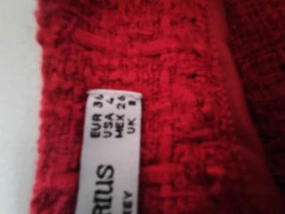 Falda Pantalón Corto Rojo