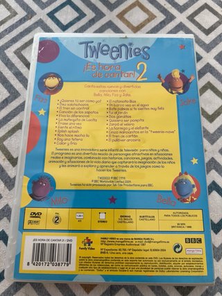 DVD Tweenies: ¡Es hora de cantar! 2