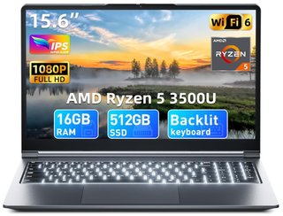 Portátil 15.6 AMD Ryzen 5 3500U 16GB RAM 512GB SSD