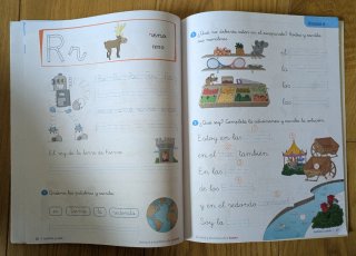 Lengua, 1 Primaria Más Savia : pauta
