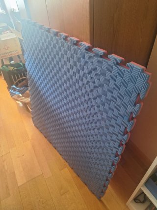 4 tappetini tatami 100x100cm²