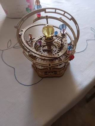 Puzzle 3D Sistema Solar Caja Música