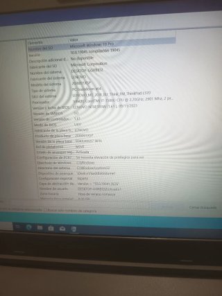Ordenador portátil Lenovo i7
