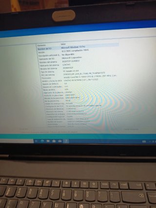 Ordenador portátil Lenovo i7 Características fotos