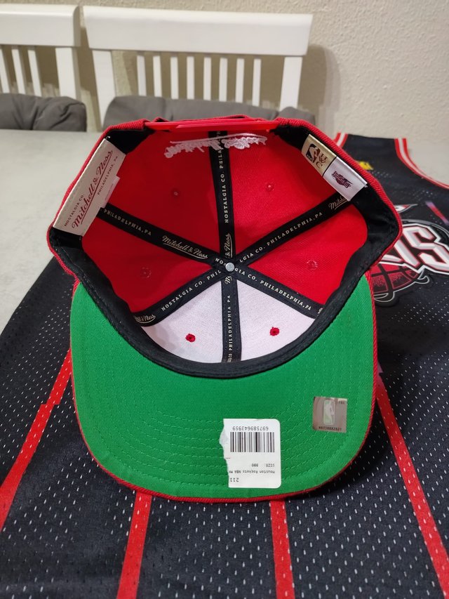 Gorra NBA Houston Rockets Mitchell & Ness original