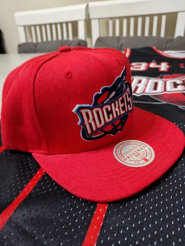 Gorra NBA Houston Rockets Mitchell & Ness original