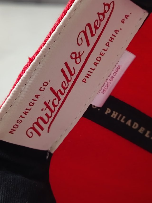 Gorra NBA Houston Rockets Mitchell & Ness original