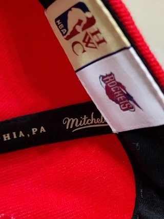 Gorra NBA Houston Rockets Mitchell & Ness original