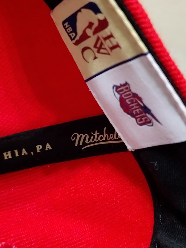 Gorra NBA Houston Rockets Mitchell & Ness original