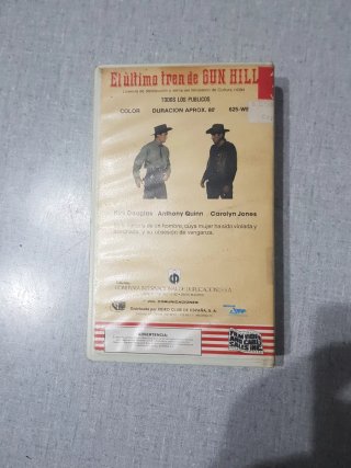 L'ultimo treno da Gun Hill VHS