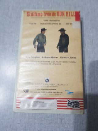 L'ultimo treno da Gun Hill VHS