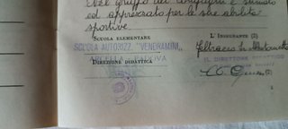Documenti d'epoca: Libretto scolastico, Legge 1962
