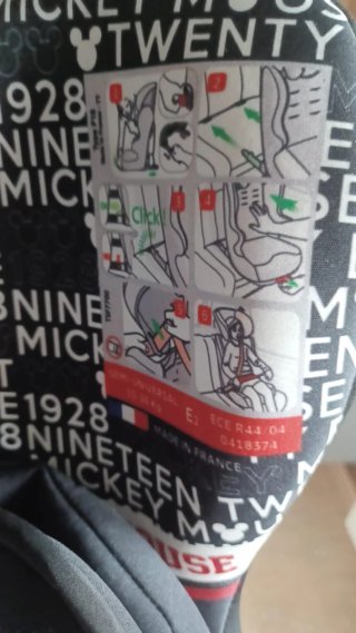 Silla Coche Mickey Mouse 1928