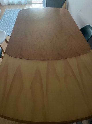 Mesa de comedor de madera pino maciza