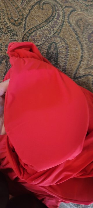 Vestido rojo Lemon Cola elegante largo L