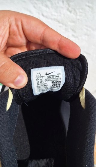 Nike Air Pegasus 89 G Negro Amarillo