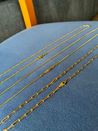 Varias Cadenas de Oro 18k