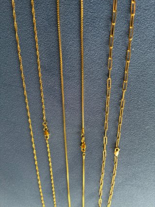 Varias Cadenas de Oro 18k