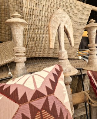 Sofá Vintage Africano Exterior