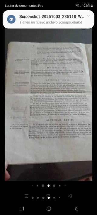 Documentos antiguos 1812