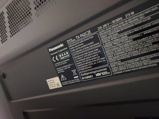 Televisor Plasma Panasonic Negro