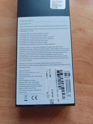 Xiaomi Mi Smart Band 4 Negra