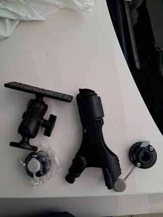 Cañero para pesca y soporte de sonda nuevo