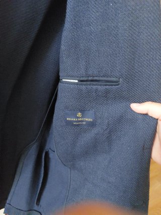 Americana Brooks Brothers azul oscuro