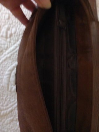 Bolso vintage mujer marrón