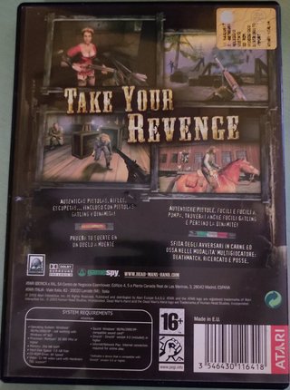 Dead Man's Hand PC CD-ROM Atari