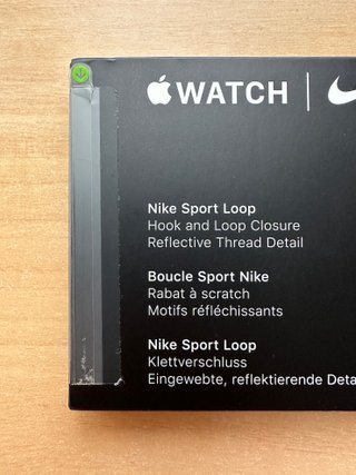 Apple Watch X Nike 40mm. Black Sport Loop