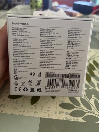 Xiaomi Redmi Watch 5 Negro