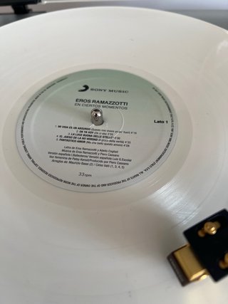 Eros Ramazzotti - En Ciertos Momentos Vinilo