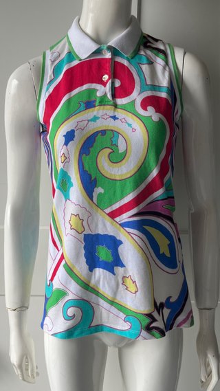 Polo Etro donna Paisley M 42