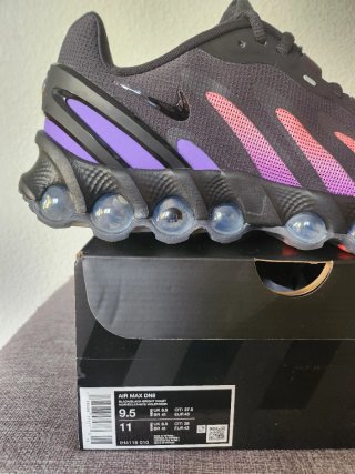 Nike Air Max DN8 Hombre Talla 43 Negro/Morado