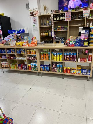 Mostrador tienda expositor mueble