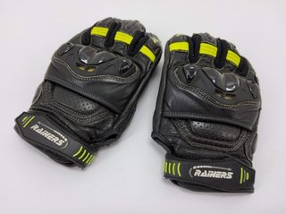 Guantes Moto Rainers Road F Negros/Amarillos