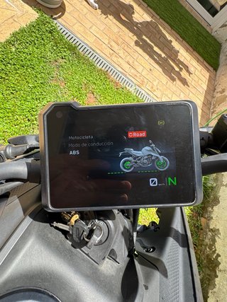 KTM Duke 125 Naked azul/Naranja